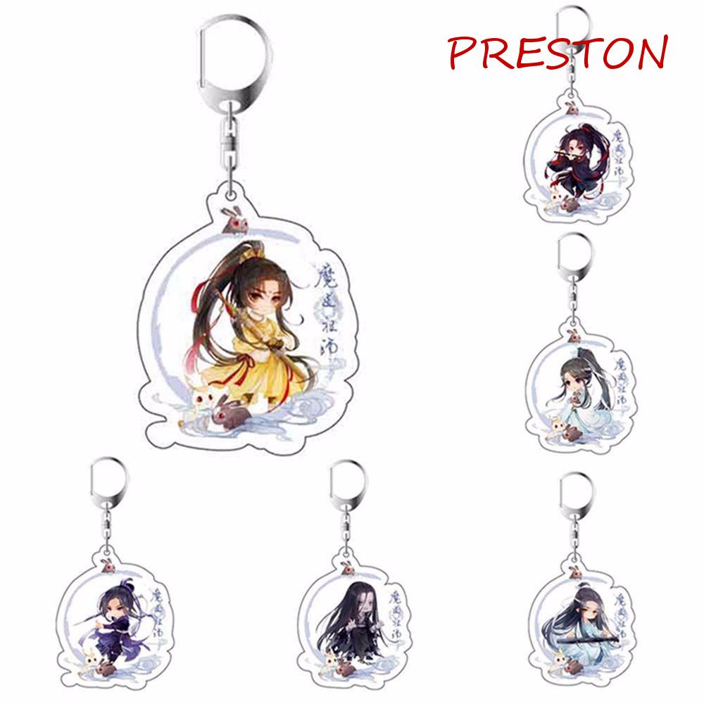 Mo Dao Zu Shi Móc Chìa Khóa Acrylic Dễ Thương Sáng Tạo Trang Trí Nội Thất Xe Hơi Grandmaster of Demonic Wei Wuxian