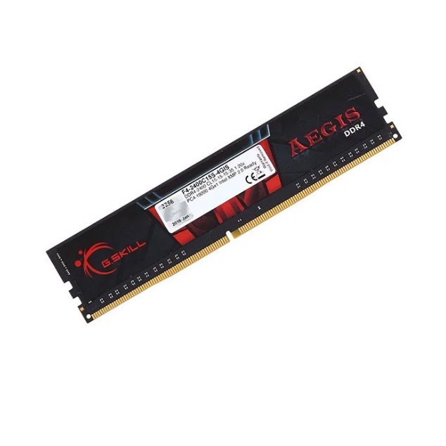 RAM MÁY TÍNH BÀN. DDR4  DUNG LƯỢNG 4G/2400 4G/2666 - Gskill Aegis Tản Nhiệt Chính Hãng