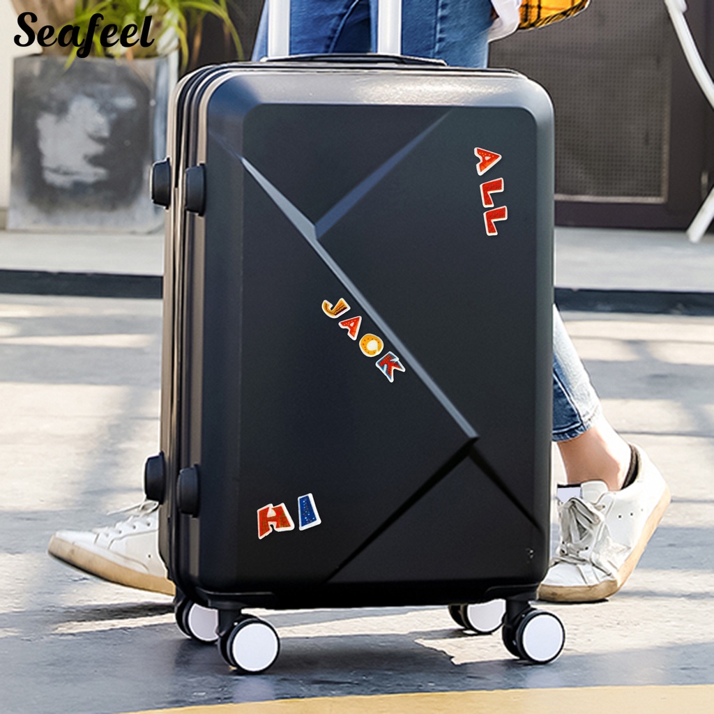 Bộ 10 Miếng Dán Số 3D Tự Dính Chống Thấm Nước Tháo Rời Được Họa Tiết Hoạt Hình Ngẫu Nhiên Cho Trẻ Em