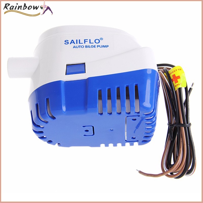 Máy Bơm Nước Tự Động DC 12V 24V 750GPH Cho Tàu Thuyền