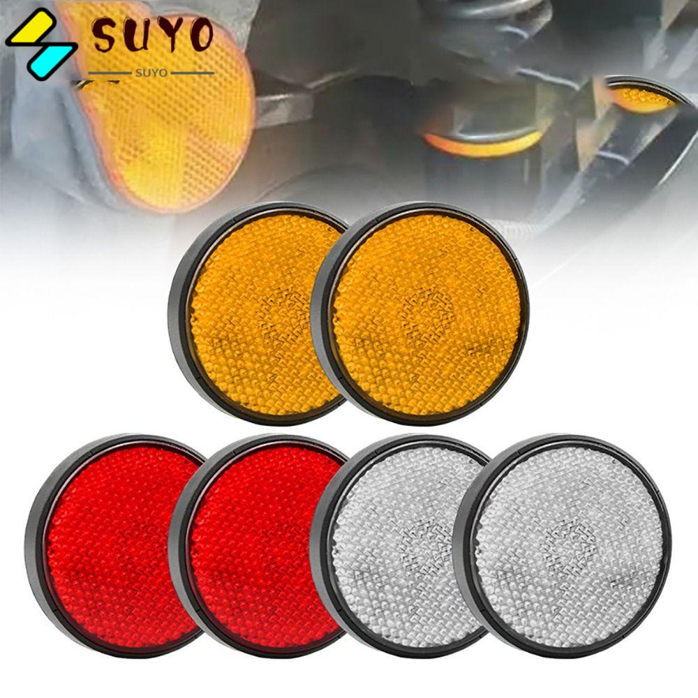 Bộ 2 Đề Can Phản Quang Hình Tròn Cảnh Báo An Toàn Cho Xe Máy