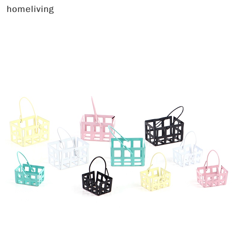 Giỏ Đựng Trái Cây / Rau Củ Mini Tỉ Lệ 1: 12 Trang Trí Nhà Búp Bê