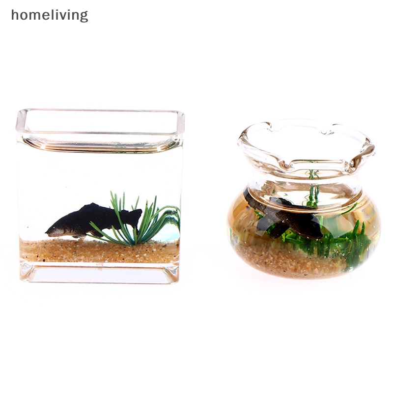 Bể Cá Bằng Thủy Tinh Dùng Trang Trí Nhà Búp Bê