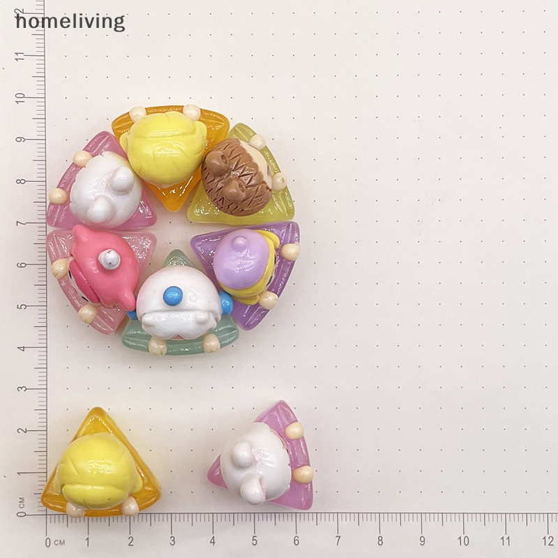 1 Đồ trang trí Bánh Kem 3D Mini Bằng Nhựa Phát Quang Dùng Trang Trí Tiểu Cảnh