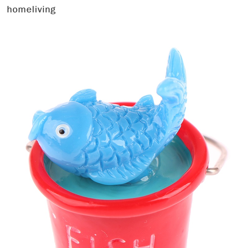 1 Xô Xúc Cát Bãi Biển Mini Tỉ Lệ 1: 12 Trang Trí Nhà Búp Bê