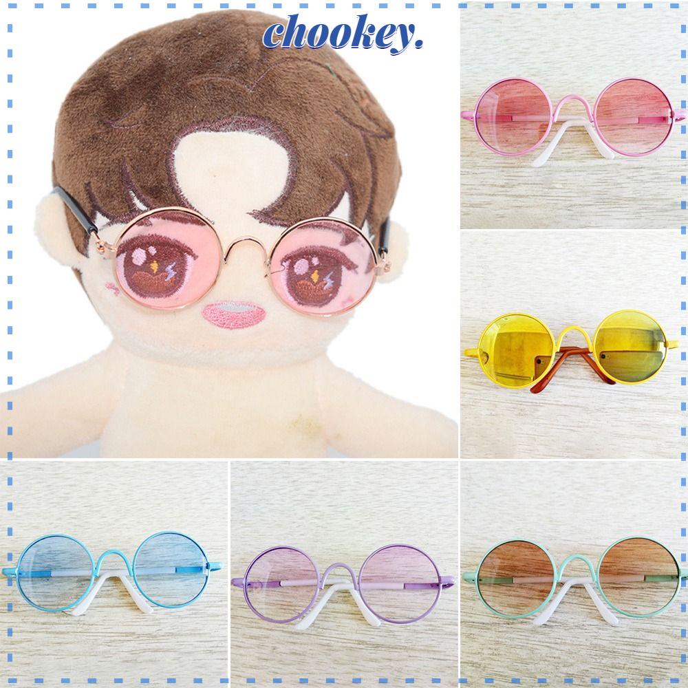 Mắt Kính Gọng Tròn Mini Dễ Thương Cho Búp Bê BJD 1 / 31 / 4