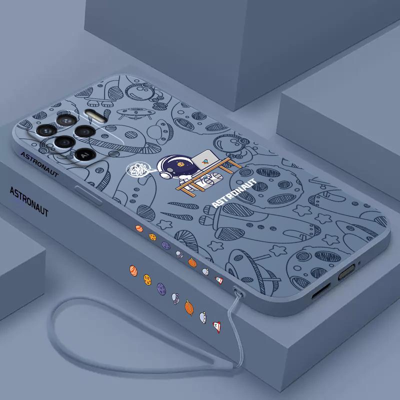 Ốp Lưng OPPO A94 Ốp Điện Thoại Silicon In Logo Nasa Cho OPPO A94 Reno 5F SSGS