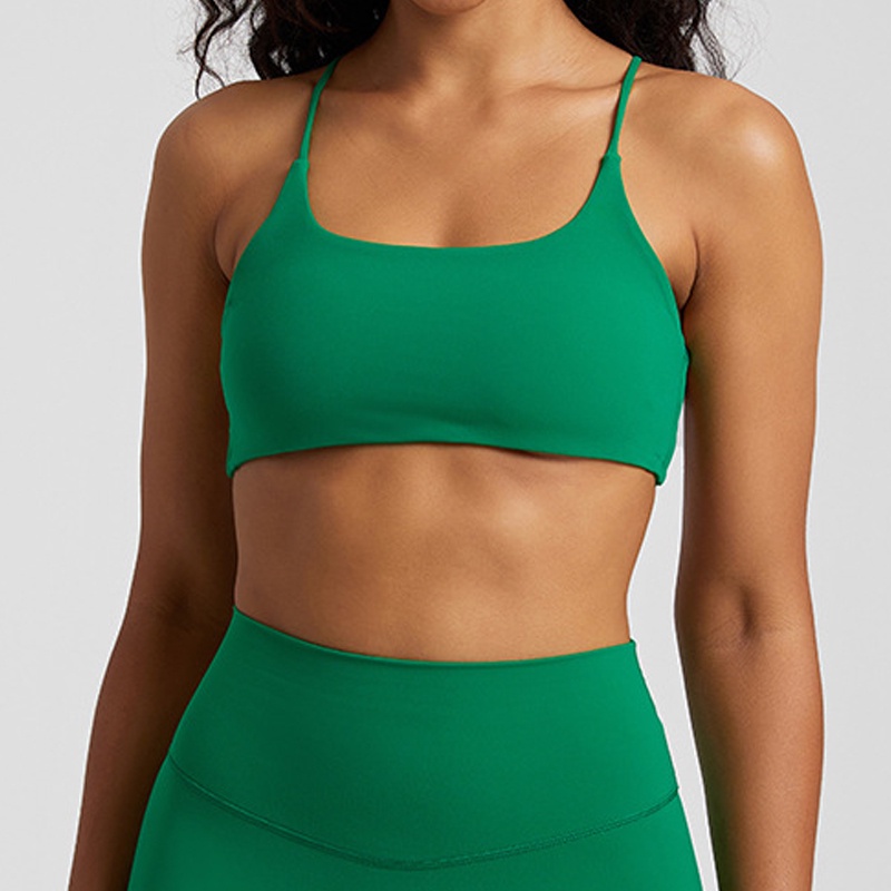Áo ngực thể thao yoga ANRAN không gọng hở lưng thời trang quyến rũ dành cho nữ
