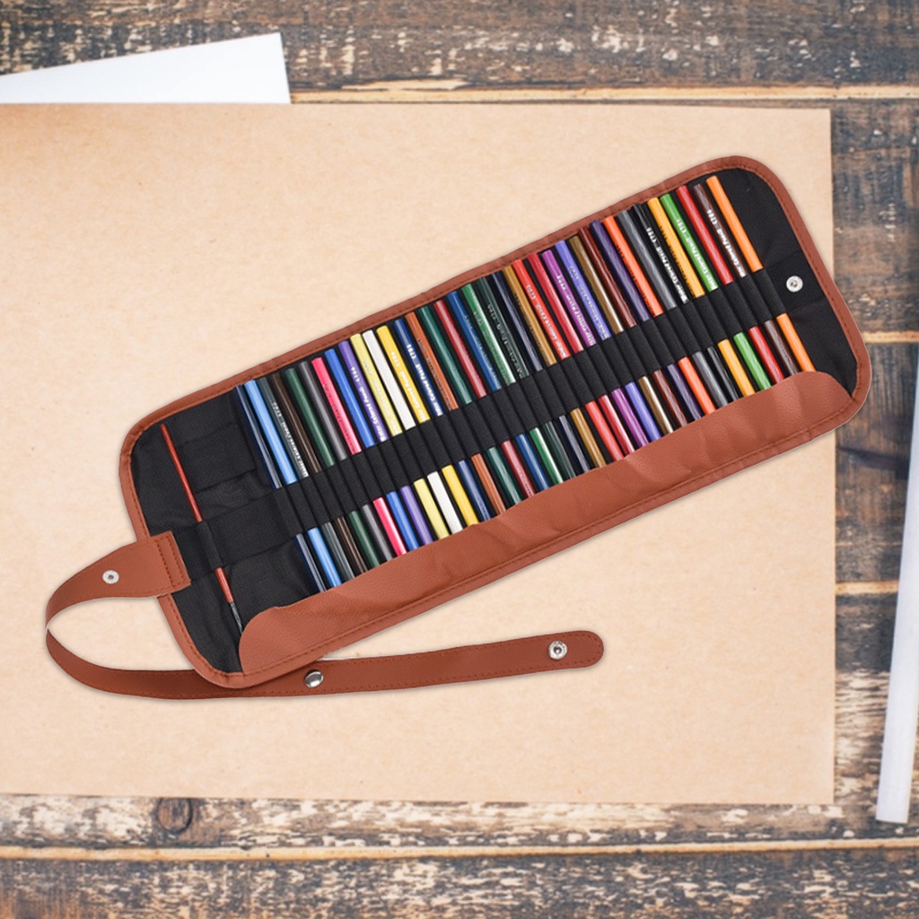 Ny-1 Bộ Bút Chì Màu 36 / 48 / 50 Lõi Mềm Có Thể Hòa Tan Bằng Gỗ