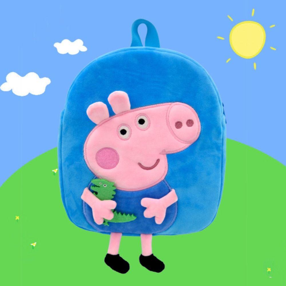 Thú Nhồi Bông Hình Động Vật Hoạt Hình Màu Hồng / Xanh Dương