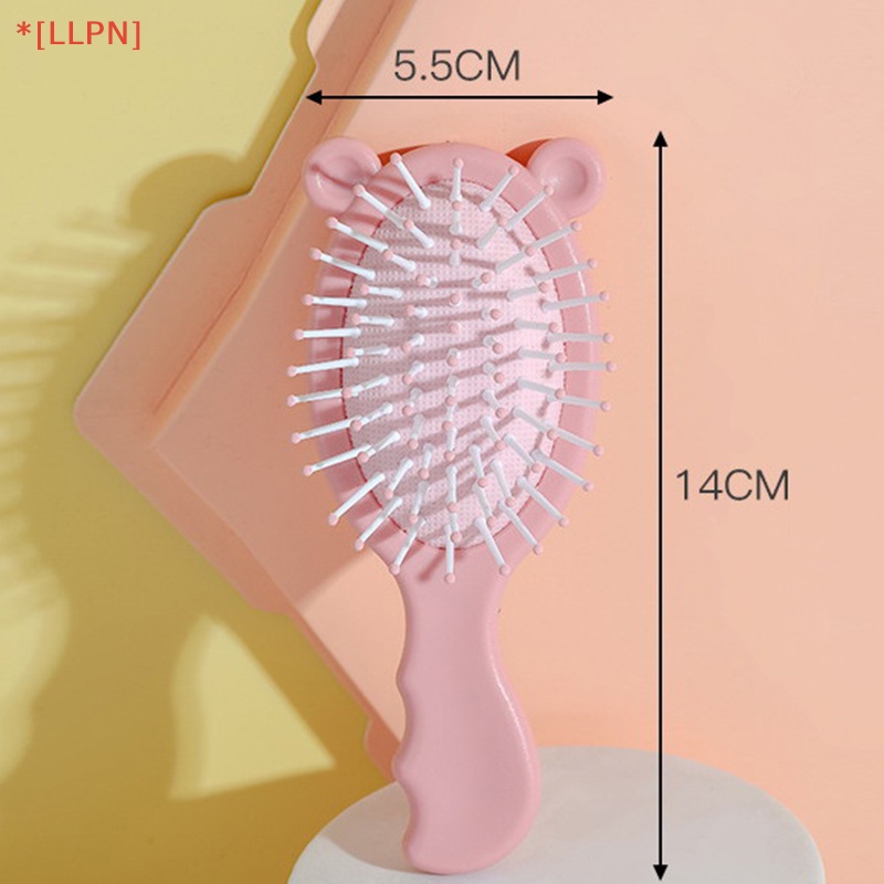 Lược Chải Tóc Mát Xa Da Đầu Chống Tĩnh Điện Màu Sắc Macaron