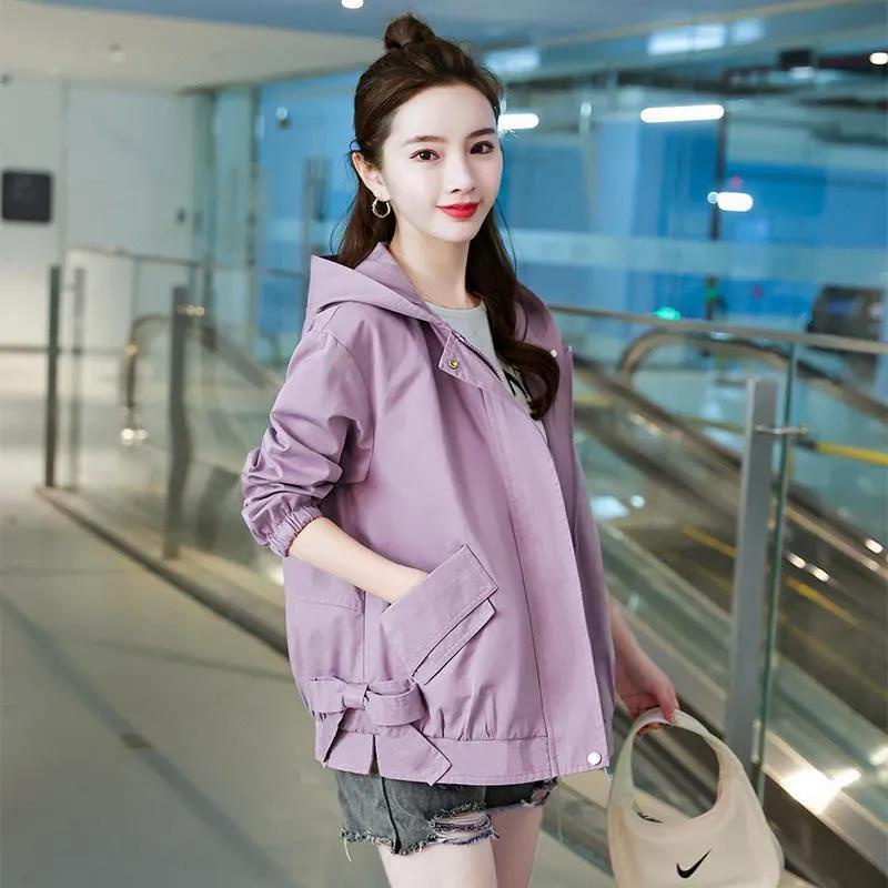 Áo Khoác Tay Dài Thêu Hình Chuột Mickey Phong Cách Mới Mùa Thu Dễ Phối Đồ Cho Nữ