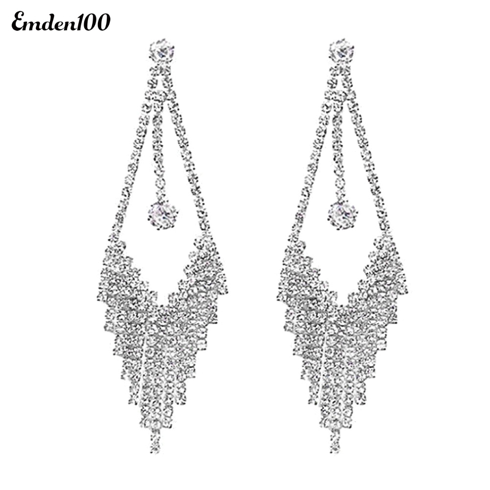 Khuyên Tai Nữ Dạng Núm Tua Thời Trang Sang Trọng