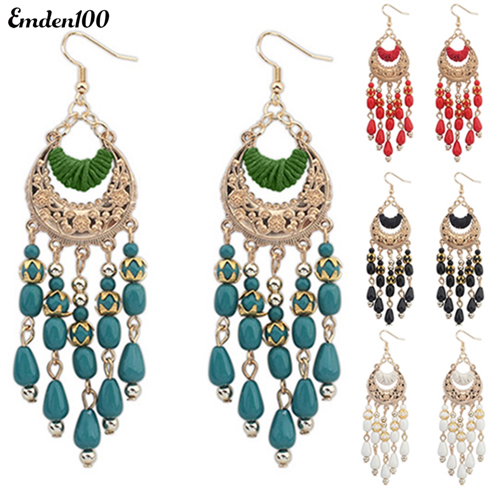 Khuyên Tai Nữ Trang Dáng Dài Tạo Hình Độc Đáo