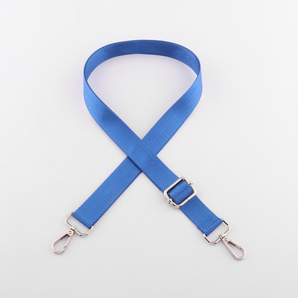 Dây Đeo Túi Xách Bản Rộng Bằng Nylon Có Khóa Kim Loại Màu Bạc Thời Trang