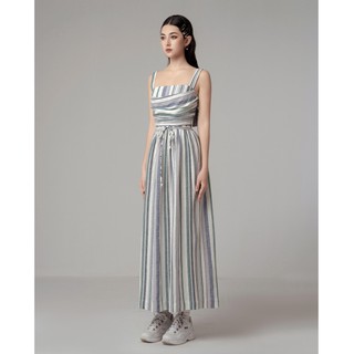 Collide - đầm grace phiên bản 2023 - linen kẻ