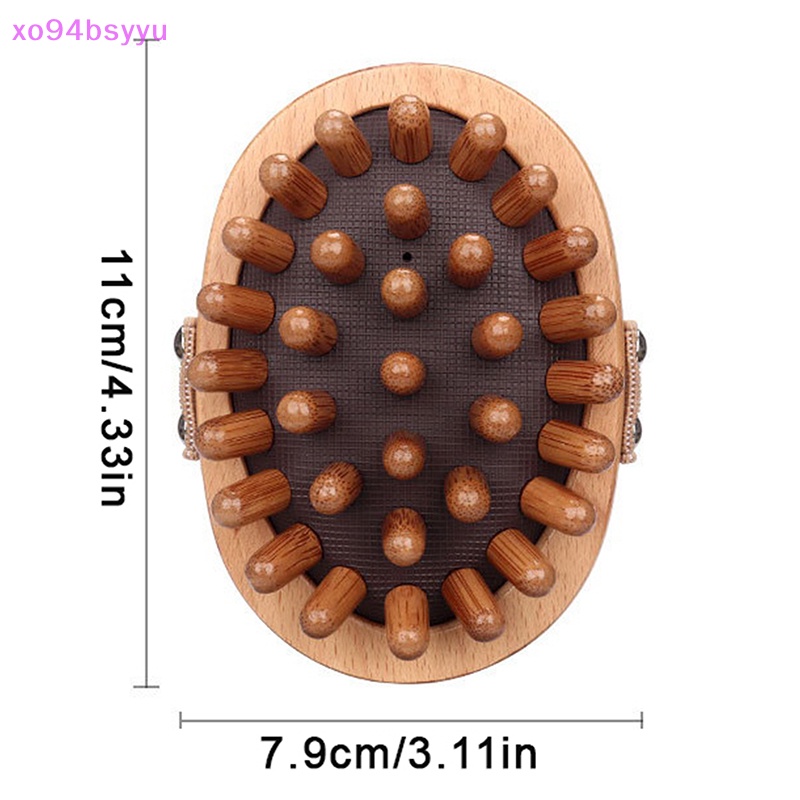 Lược Chải Tóc Xo94Bsyu 1 Bằng Gỗ Tre Massage Cơ Thể Chăm Sóc Sức Khỏe