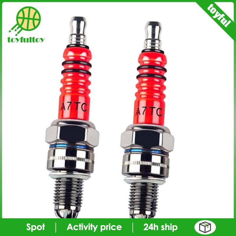 Bộ 2 Bugi A7TC A7TJC 3 Cho GY6 50cc-125cc ATV Quads 2PCS A7TC