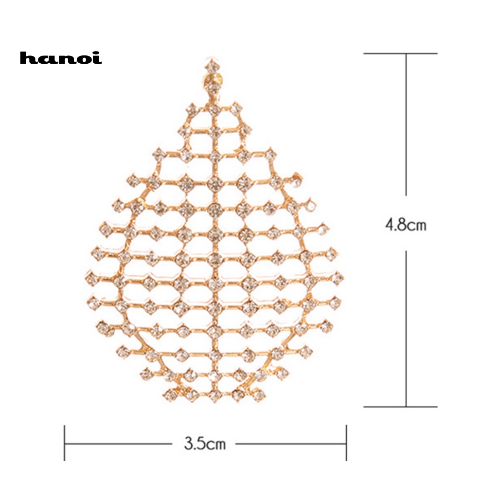 1 Khuyên Tai Nữ Hình Giọt Nước Thời Trang