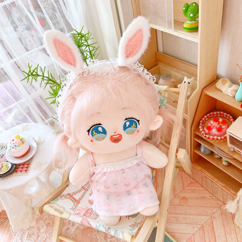 Đầm Cotton 20cm Xinh Xắn Cho Búp Bê