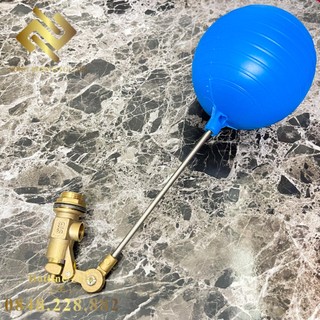 Van phao cơ ĐỒNG tự động ngắt nước khi nước đầy bồn Bóng nổi nhựa Điều chỉnh được mực nước