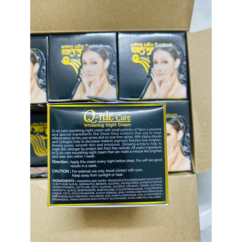 Kem dưỡng da ban đêm Qnic Thái Lan
