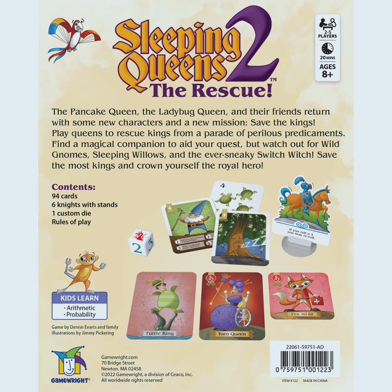 Sleeping Queens 2 - The Rescue! Board Game
