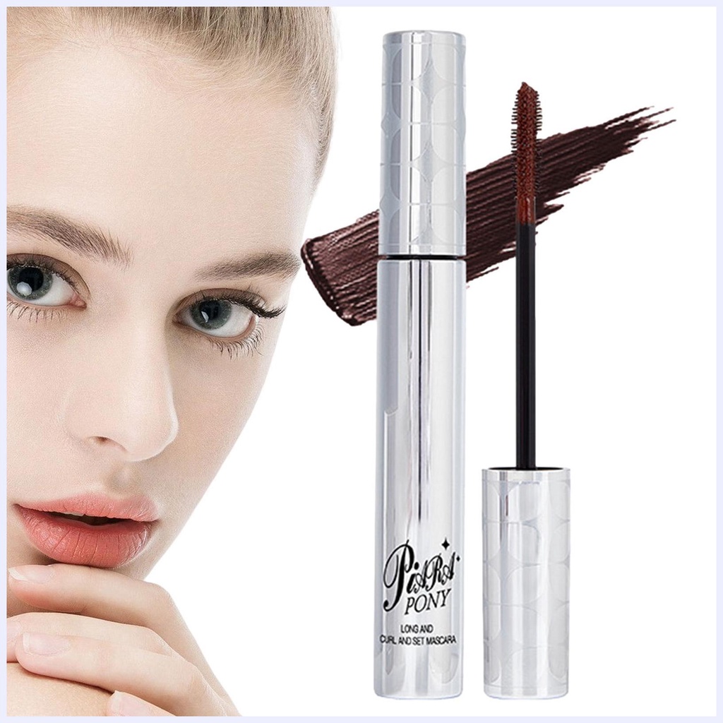 Mascara PIARA PONY dài, cong, dày, tự nhiên và ba chiều, lâu trôi, không dễ lem, không thấm nước và không bị nhòe