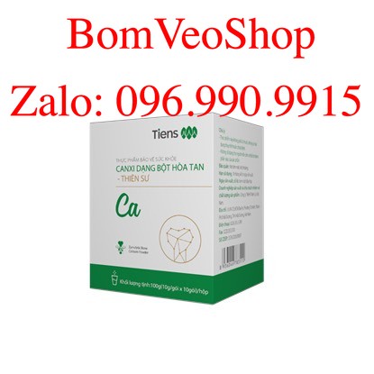 Canxi Dạng Bột Hoà Tan Thiên Sư Tiens 10 Gói