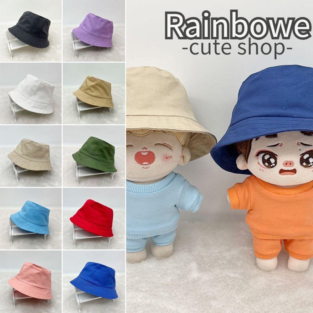 Nón Tai Bèo 10cm Màu Sắc Cầu Vồng Xinh Xắn Dành Cho Búp Bê