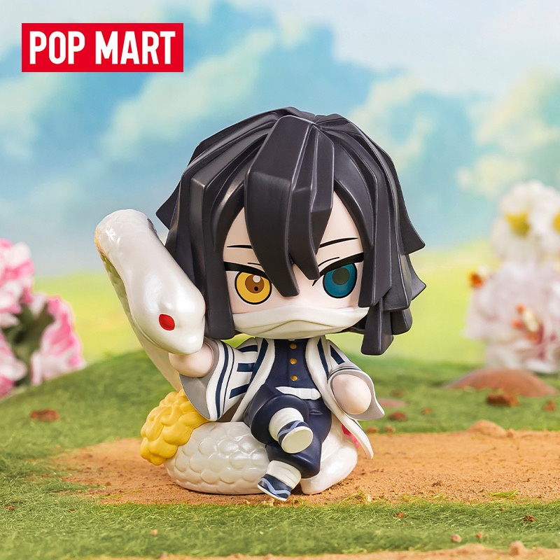 Demon slayer series blind box doll popmart hình dễ thương sở thích sưu tập quà tặng cho bạn bè