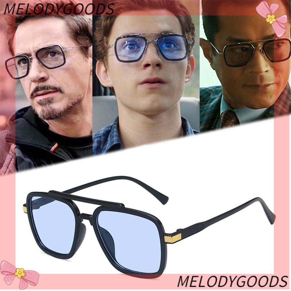 Kính Mát Tony Stark Dáng Vuông Phong Cách Cổ Điển Cho Nam Và Nữ