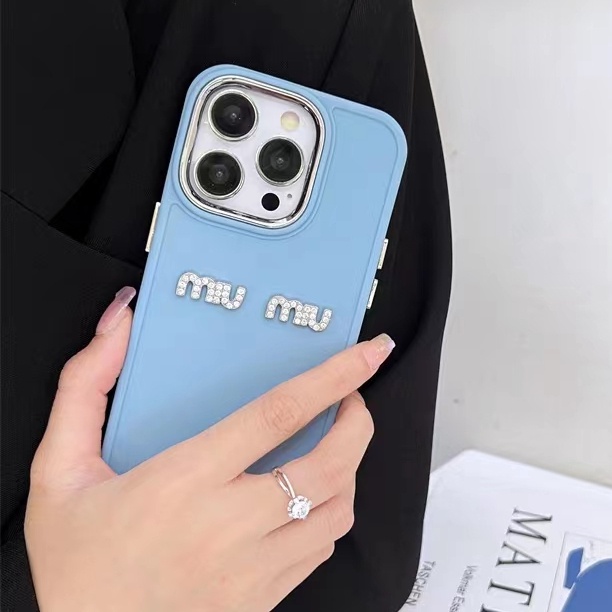 Ốp Điện Thoại tpu Mềm Hình MIUMIU 3D Cho Iphone 15 Pro max 14 pro max 14 plus 13 pro max 12 pro max 11 pro max 15 Pro XSMAX XR X