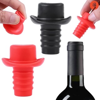 Hình dạng mũ silicone nút chai rượu vang đỏ / nhà bếp sáng tạo nắp đậy chai chống rò rỉ-proof