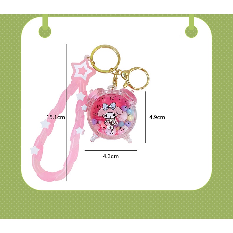 Móc Khóa Hình Chú Chó Kuromi Cinnamon Bằng Acrylic Dễ Thương