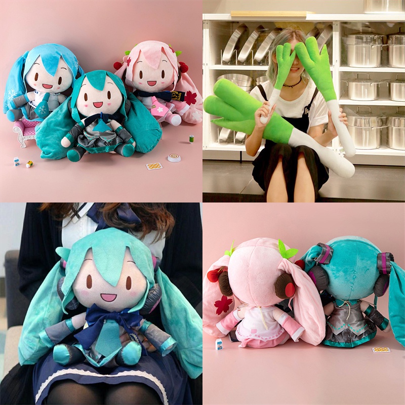 Thú Nhồi Bông Hình Hatsune Miku 32cm Dễ Thương