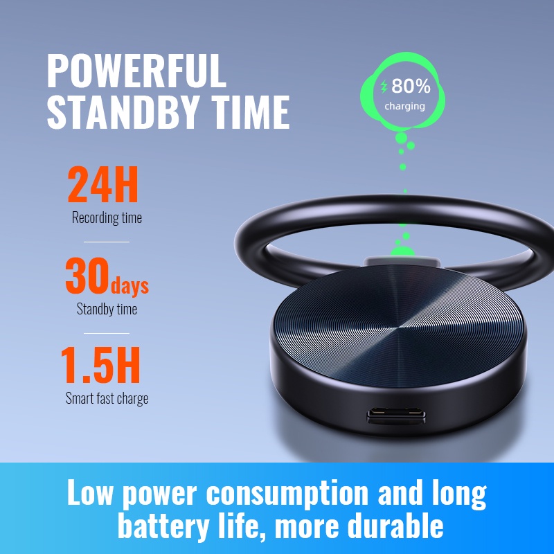 Máy Ghi Âm Giọng Nói Thông Minh MP3 S30 Mini Có Móc Khóa