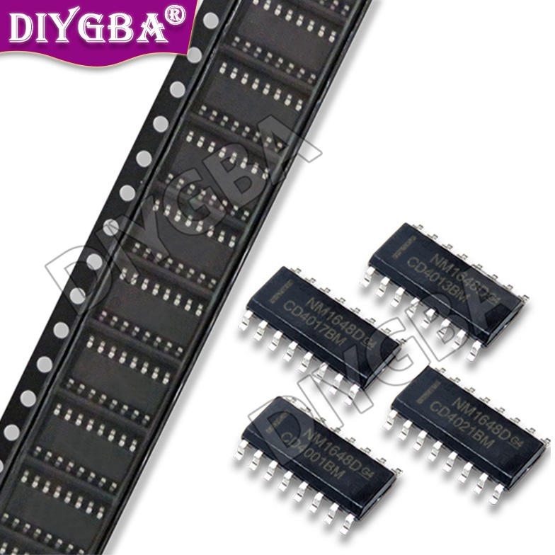 Bộ 10 Chip CD4017BM CD4017 HEF4017BT CD4001BM CD4011BM CD4013BM CD4021BM CD4028BM CD4046BM CD4049UBM CD4001 CD4011 CD4013