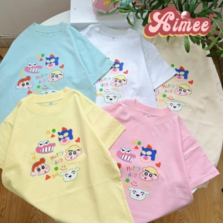 Áo baby tee shin bút chì dễ thương áo thun form vừa chất cotton