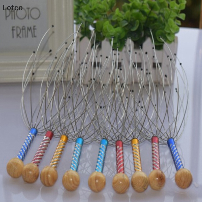 Lotco fashionhead cổ da đầu Massager massage bạch tuộc thiết bị căng thẳng phát hành Công cụ VN