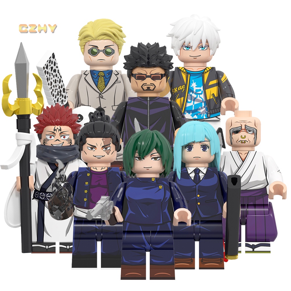 Mô Hình Đồ Chơi Nhân Vật Anime Jujutsu Kaisen Itadori Yuji Satoru Gojo Todo Aoi Ryomen Sukuna