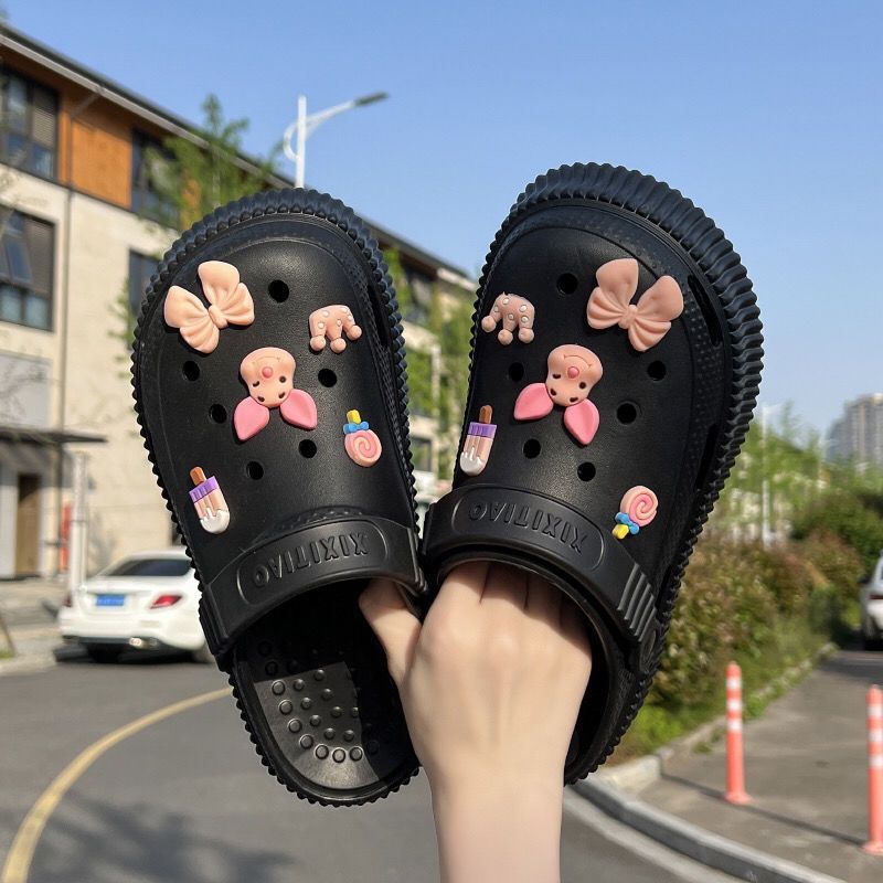 Serein dép cross dép nữ dép bánh mì dép xỏ ngón nữ 2023 NEW 080332