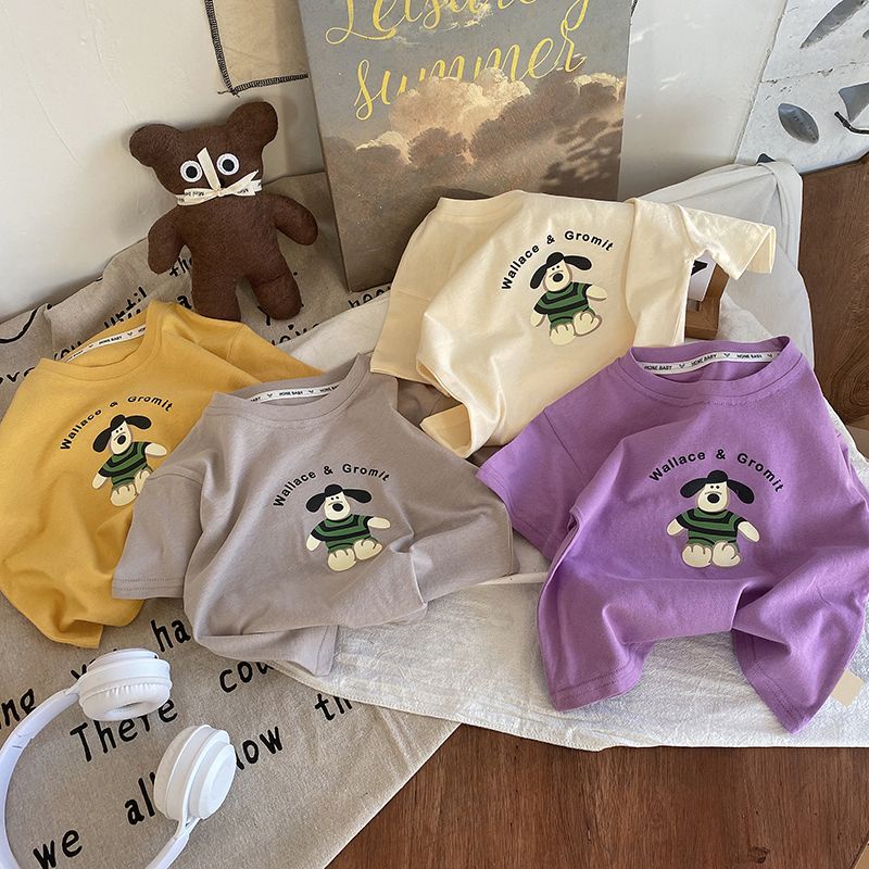 Áo Thun Cotton Mỏng Tay Ngắn Cổ Tròn Màu Trơn Phong Cách Nhật Hàn Thời Trang Mùa Hè Mới 2023 Dành Cho Nữ