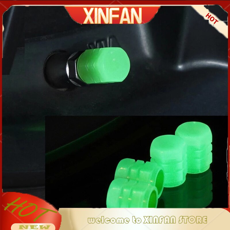 4 Nắp Van Phát Sáng Cho Xe Đạp