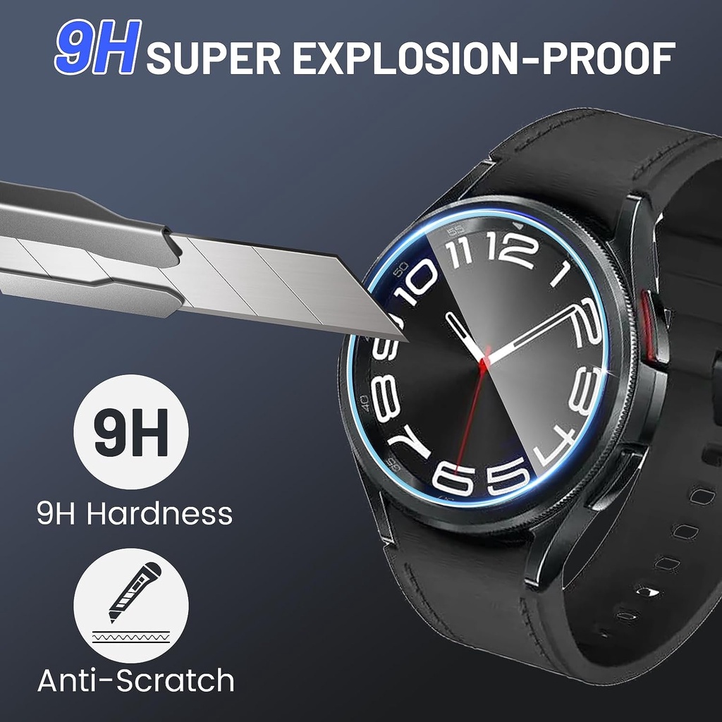 Phim dán kính cường lực cho samsung galaxy watch 6 40mm 44mm watch6 classic 43mm 47mm smartwatch screen protector watch film