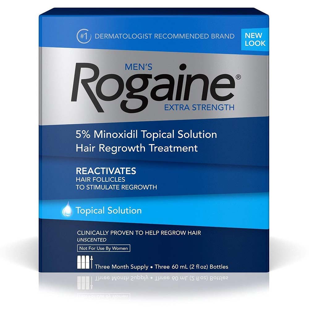 Men's ROGAINE 5% Minoxidil Solution