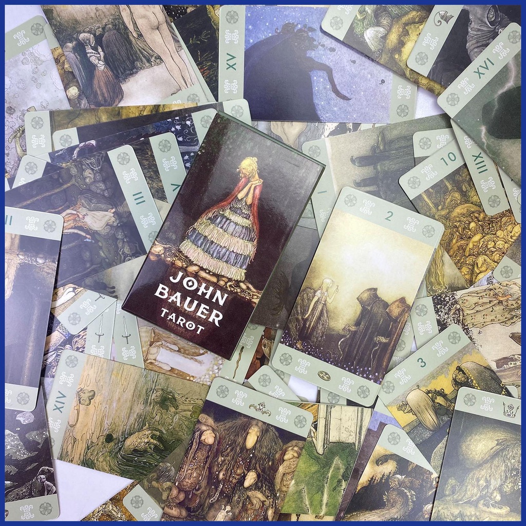 Oracle cards john bauer tarot party giải trí cờ vua thẻ giải trí bảng trò chơi tarot các phong cách khác nhau của aiavn