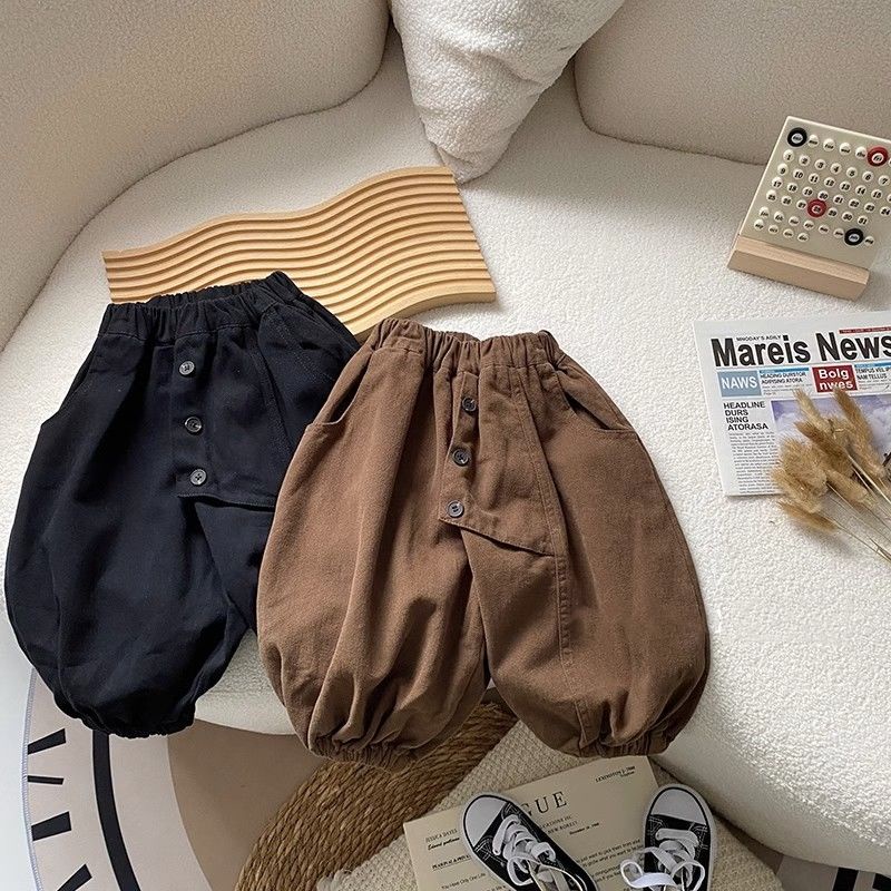 Quần Dài Phong Cách Hàn Quốc Thời Trang Mùa Thu Cho Bé Trai