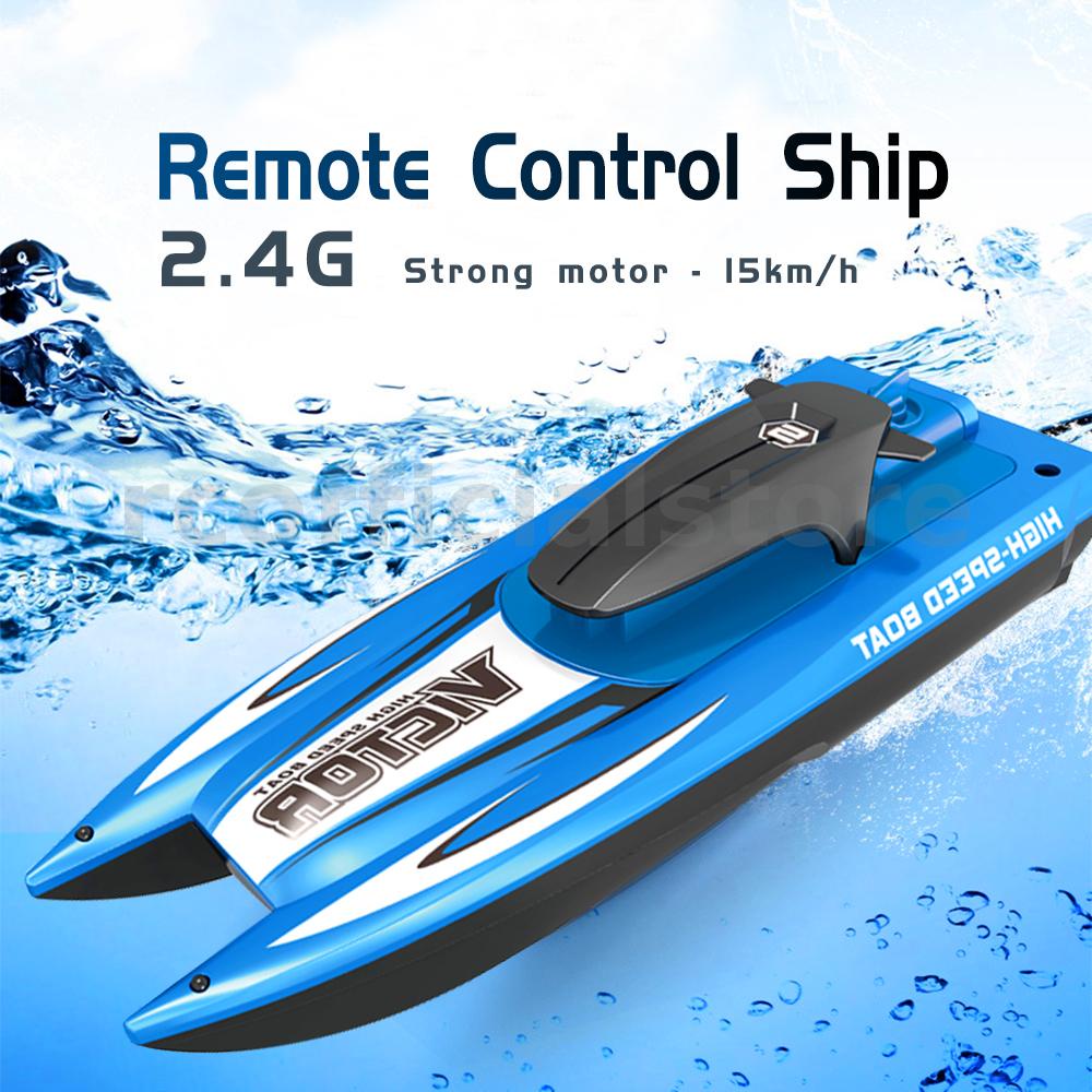 T15 1/47 2.4g rc thuyền không thấm nước đua xe tốc độ cao xe có thể sạc lại mô hình tàu mô hình đài phát thanh điện đồ chơi rc
