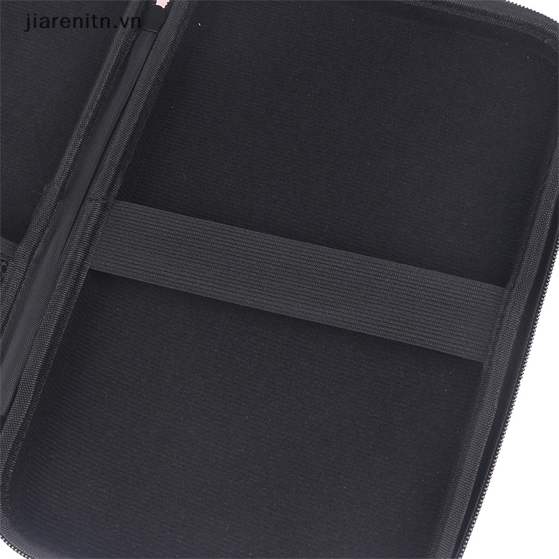 Jiarenitn 1pc túi đựng vợt bóng bàn di động eva túi xách hình vuông hộp đựng vợt vn